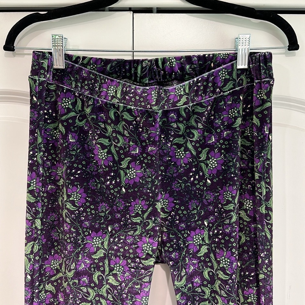Spectacular Velvet Flare Pants, Size M/L